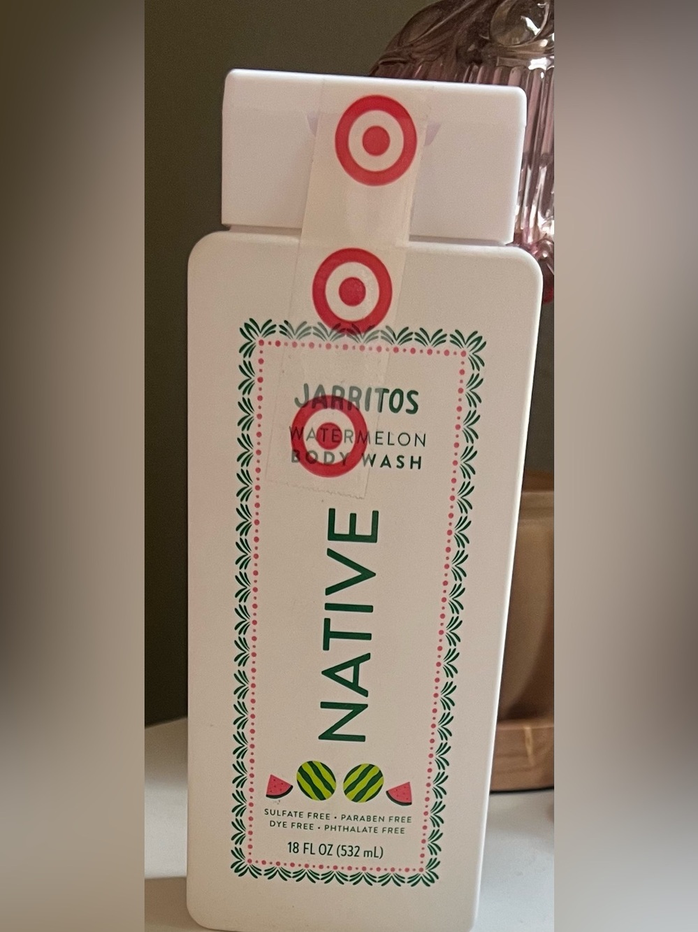 Native Limited Edition Jarritos Watermelon Body Wash Full Size 18 Ounces New!